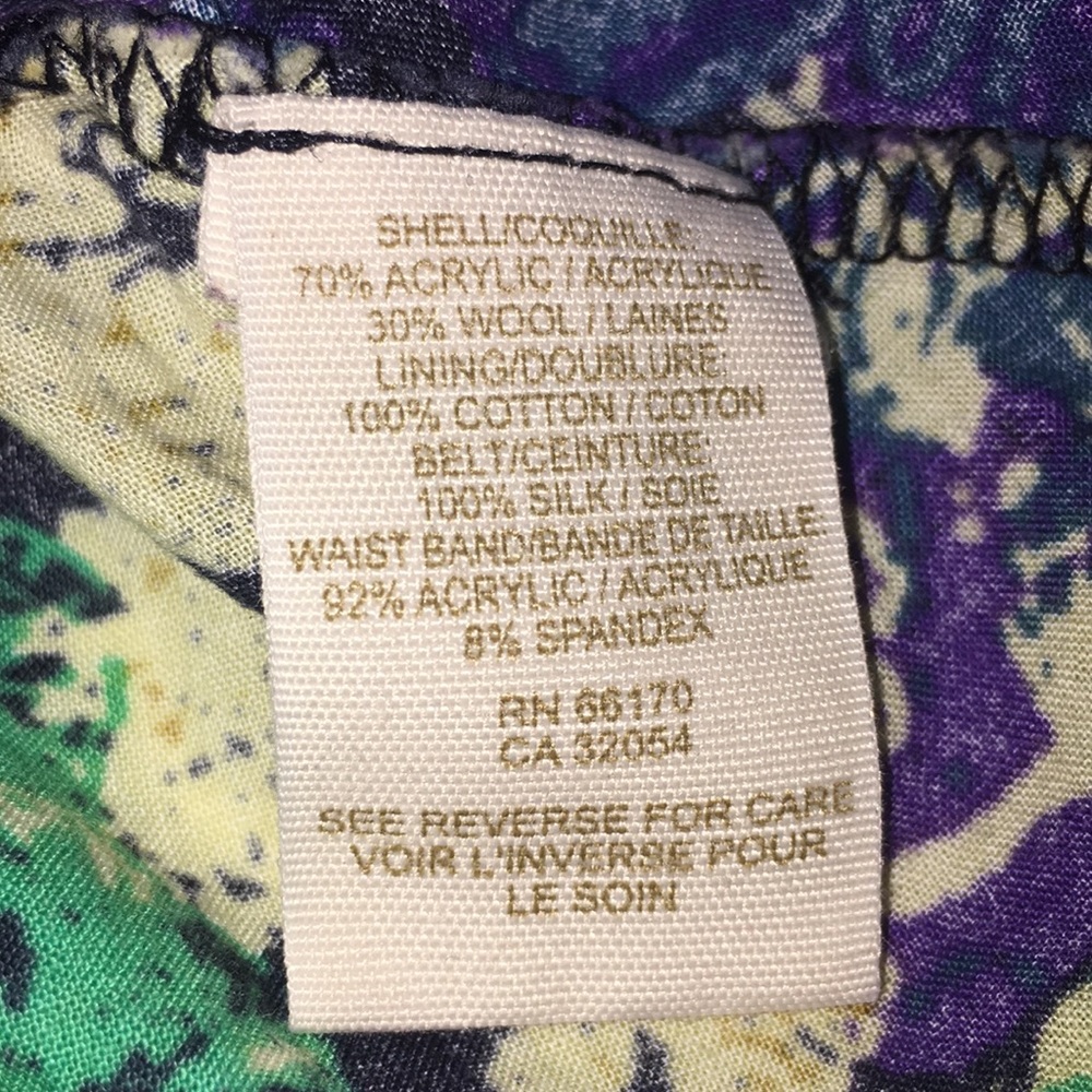 Free People Black Knit Overlay Boho Floral - image 7